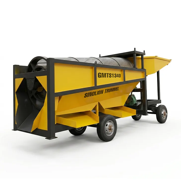 Gold Screening Drum Screen