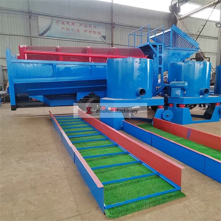 Mobile Gold Washing Plant Machine