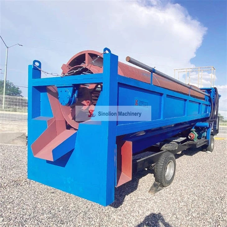 Mobile Gold Washing Plant Machine