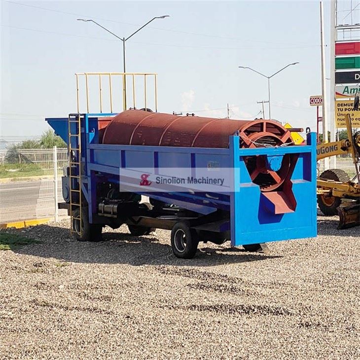Mobile Gold Washing Plant Machine